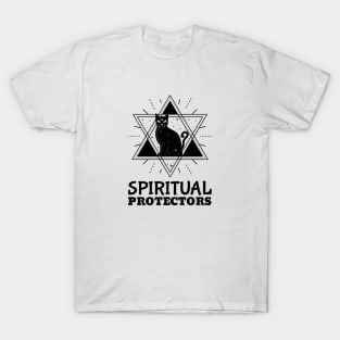 Cats are Spiritual Protectors T-Shirt